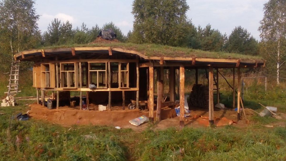 Дом Из Глиночурки Фото Внутри И Снаружи